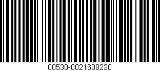 Código de barras (EAN, GTIN, SKU, ISBN): '00530-0021608230'