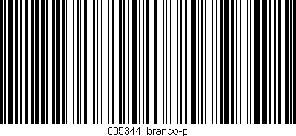 Código de barras (EAN, GTIN, SKU, ISBN): '005344_branco-p'