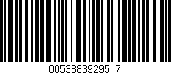Código de barras (EAN, GTIN, SKU, ISBN): '0053883929517'