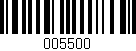 Código de barras (EAN, GTIN, SKU, ISBN): '005500'