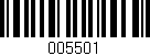 Código de barras (EAN, GTIN, SKU, ISBN): '005501'