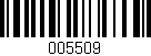 Código de barras (EAN, GTIN, SKU, ISBN): '005509'