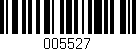 Código de barras (EAN, GTIN, SKU, ISBN): '005527'