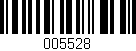 Código de barras (EAN, GTIN, SKU, ISBN): '005528'