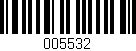 Código de barras (EAN, GTIN, SKU, ISBN): '005532'