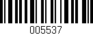 Código de barras (EAN, GTIN, SKU, ISBN): '005537'