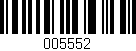 Código de barras (EAN, GTIN, SKU, ISBN): '005552'