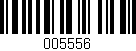 Código de barras (EAN, GTIN, SKU, ISBN): '005556'