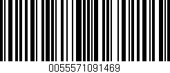 Código de barras (EAN, GTIN, SKU, ISBN): '0055571091469'