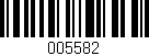 Código de barras (EAN, GTIN, SKU, ISBN): '005582'
