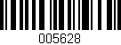Código de barras (EAN, GTIN, SKU, ISBN): '005628'