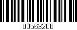 Código de barras (EAN, GTIN, SKU, ISBN): '00563206'