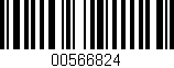 Código de barras (EAN, GTIN, SKU, ISBN): '00566824'