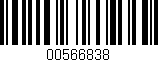 Código de barras (EAN, GTIN, SKU, ISBN): '00566838'
