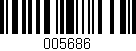 Código de barras (EAN, GTIN, SKU, ISBN): '005686'
