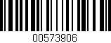 Código de barras (EAN, GTIN, SKU, ISBN): '00573906'