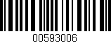 Código de barras (EAN, GTIN, SKU, ISBN): '00593006'
