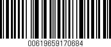 Código de barras (EAN, GTIN, SKU, ISBN): '00619659170684'