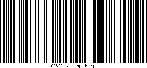 Código de barras (EAN, GTIN, SKU, ISBN): '006201_estampado_pp'