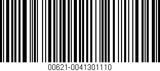 Código de barras (EAN, GTIN, SKU, ISBN): '00621-0041301110'