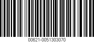 Código de barras (EAN, GTIN, SKU, ISBN): '00621-0051303070'