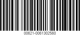 Código de barras (EAN, GTIN, SKU, ISBN): '00621-0061302560'
