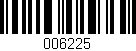Código de barras (EAN, GTIN, SKU, ISBN): '006225'