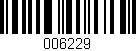 Código de barras (EAN, GTIN, SKU, ISBN): '006229'