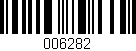 Código de barras (EAN, GTIN, SKU, ISBN): '006282'
