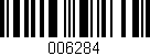 Código de barras (EAN, GTIN, SKU, ISBN): '006284'