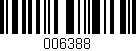 Código de barras (EAN, GTIN, SKU, ISBN): '006388'