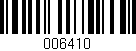 Código de barras (EAN, GTIN, SKU, ISBN): '006410'