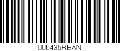 Código de barras (EAN, GTIN, SKU, ISBN): '006435REAN'