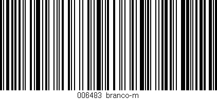 Código de barras (EAN, GTIN, SKU, ISBN): '006483_branco-m'