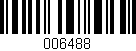 Código de barras (EAN, GTIN, SKU, ISBN): '006488'