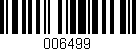Código de barras (EAN, GTIN, SKU, ISBN): '006499'