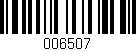 Código de barras (EAN, GTIN, SKU, ISBN): '006507'