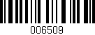 Código de barras (EAN, GTIN, SKU, ISBN): '006509'