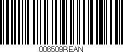 Código de barras (EAN, GTIN, SKU, ISBN): '006509REAN'