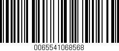Código de barras (EAN, GTIN, SKU, ISBN): '0065541068568'