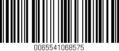 Código de barras (EAN, GTIN, SKU, ISBN): '0065541068575'