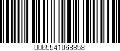 Código de barras (EAN, GTIN, SKU, ISBN): '0065541068858'