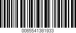 Código de barras (EAN, GTIN, SKU, ISBN): '0065541381933'