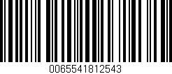 Código de barras (EAN, GTIN, SKU, ISBN): '0065541812543'