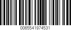 Código de barras (EAN, GTIN, SKU, ISBN): '0065541974531'