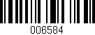 Código de barras (EAN, GTIN, SKU, ISBN): '006584'