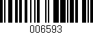 Código de barras (EAN, GTIN, SKU, ISBN): '006593'
