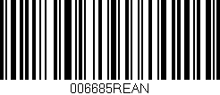 Código de barras (EAN, GTIN, SKU, ISBN): '006685REAN'