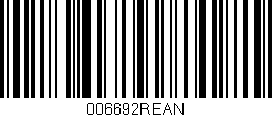 Código de barras (EAN, GTIN, SKU, ISBN): '006692REAN'