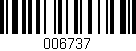 Código de barras (EAN, GTIN, SKU, ISBN): '006737'